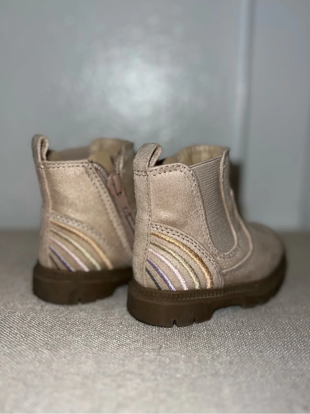 Wonder Nation Infant Girls’ Chelsea Boots
